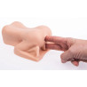 Shake Orgasmic Toys Masturbateur Tiny Case Shake Vulve et Anus Doggy Style